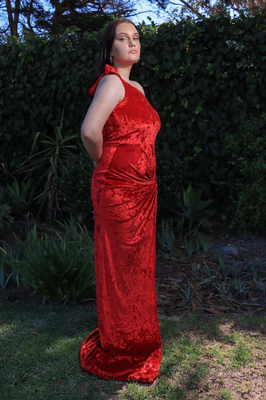 Editorial fashion look